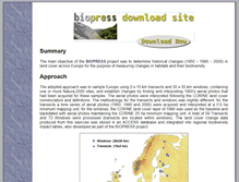 Tablet Screenshot of biopress.ceh.ac.uk